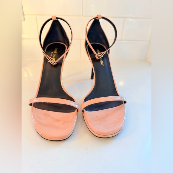 Saint Laurent Women's Blush / Nude Strappy Heels